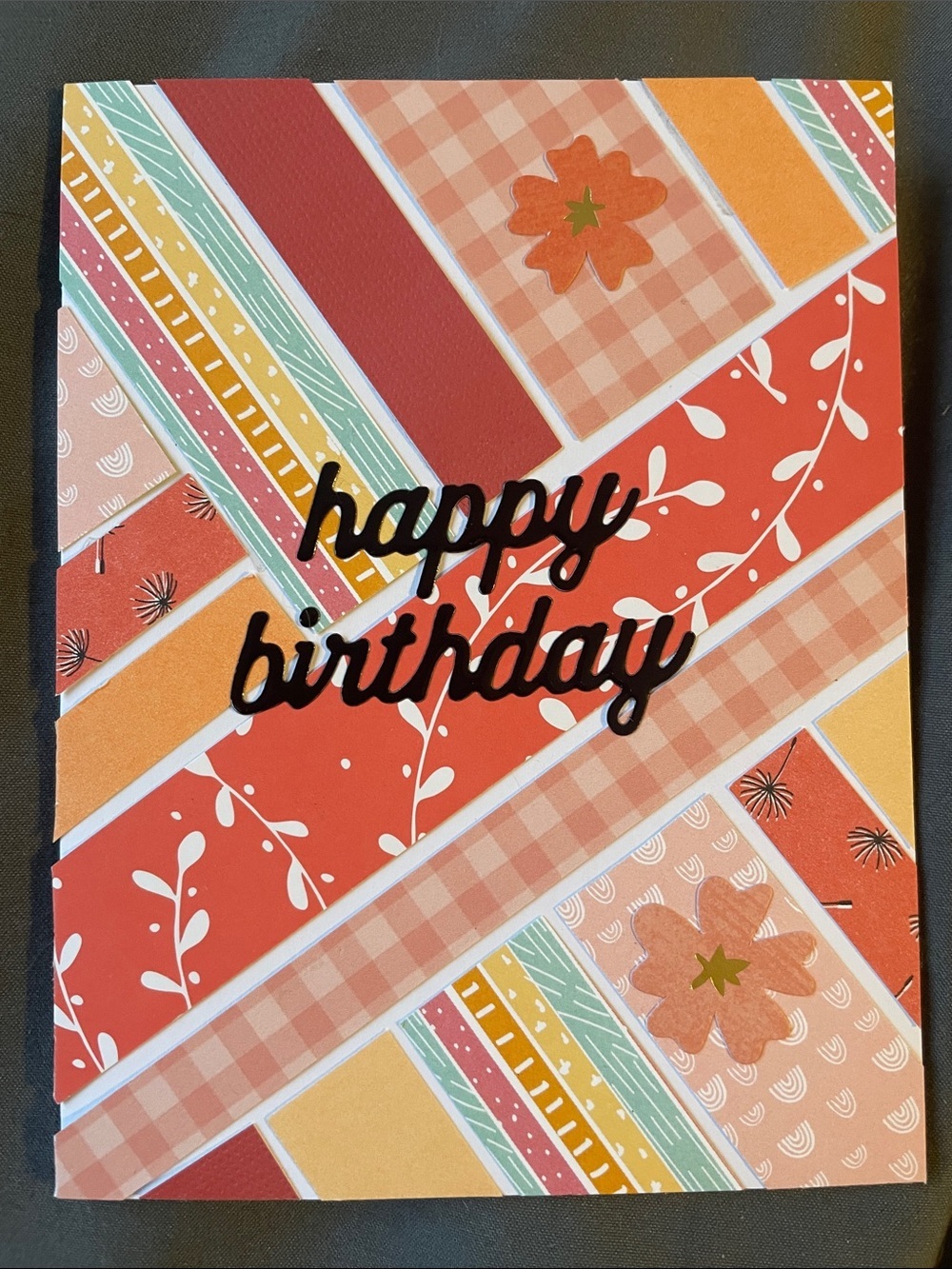 10 Handmade Multi-Color Birthday Card Set - Assorted Designs - Picture 5 of 16